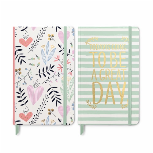 DesignWorks Ink Great Day Floral Journal Perspective: front