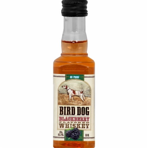 Bird Dog Blackberry Flavored Whiskey Perspective: front