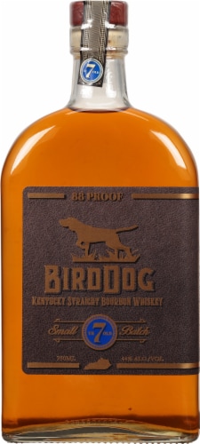 Bird Dog Whiskey 7 Year Old Bourbon Whiskey Perspective: front