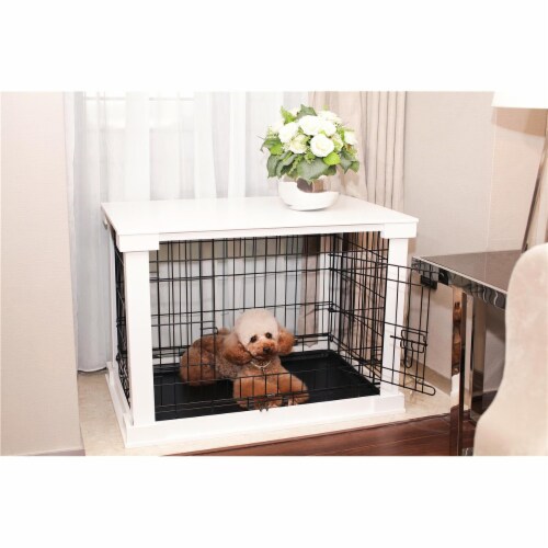 Merry Products PTH0231720100 Cage with Crate Cover White Small 1 Smith s Food and Drug