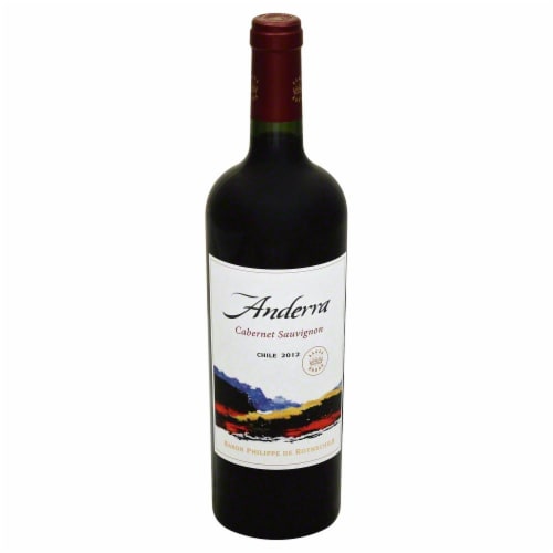 Anderra Chilean Cabernet Sauvignon Perspective: front
