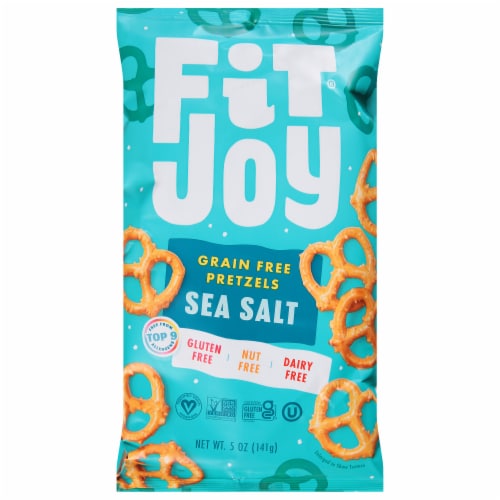 FitJoy® Himalayan Pink Salt Grain Free Pretzel Twists Perspective: front