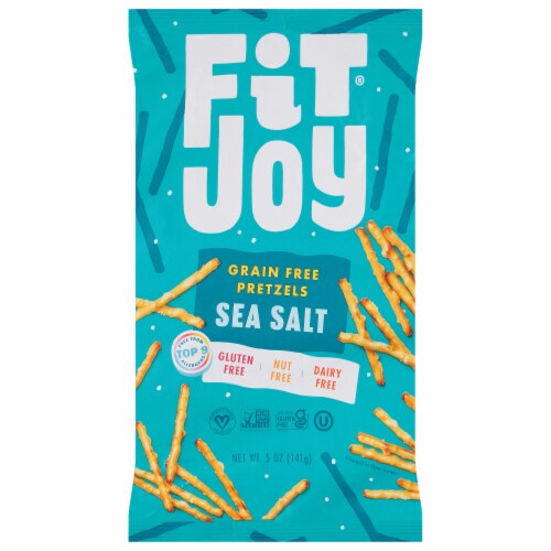FitJoy® Grain Free Himalayan Sea Salt Pretzel Sticks Perspective: front