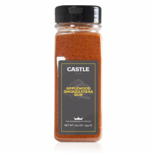 Castle Applewood Smoked Steak Rub Perspective: front