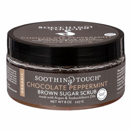Soothing Touch Chocolate Peppermint Brown Sugar Scrub Perspective: front