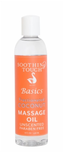 Soothing Touch  Basics - Fractionated Coconut - Massage Oil Perspective: front