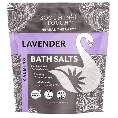 Soothing Touch Lavender Bath Salts Perspective: front