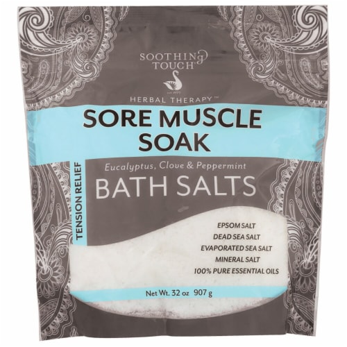 Soothing Touch Bath Salts Sore Muscle Soak Perspective: front