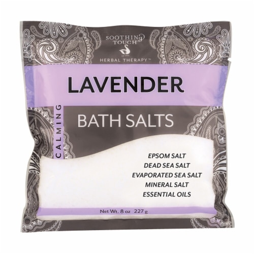 Soothing Touch Lavender Bath Salts Perspective: front