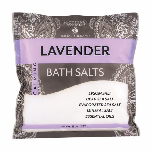 Soothing Touch Lavender Bath Salts Perspective: front