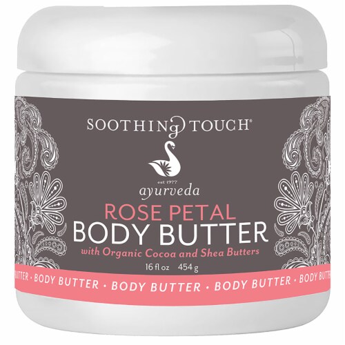 Soothing Touch Rose Petal Body Butter Perspective: front