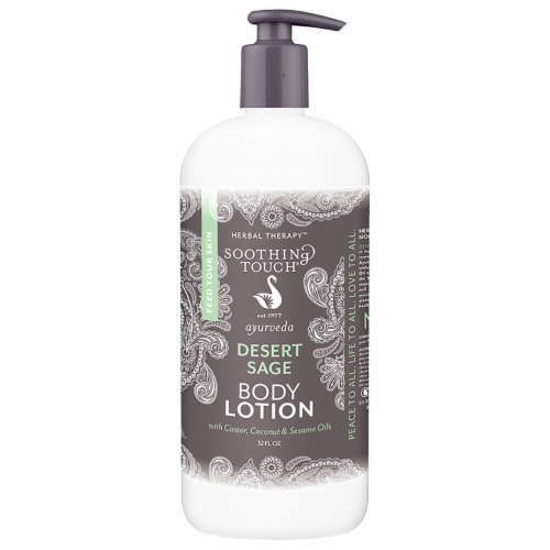 Soothing Touch Ayurveda Desert Sage Body Lotion Perspective: front