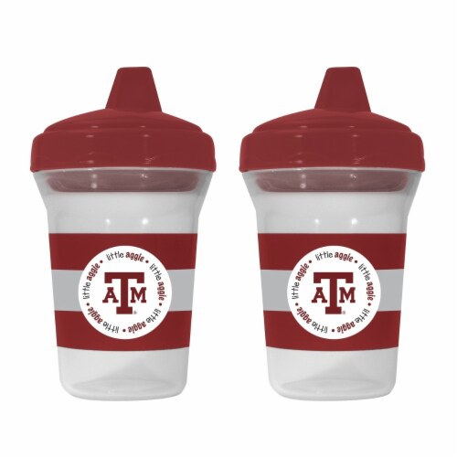 Texas A&M Sippy Cup 2 Pack Perspective: front