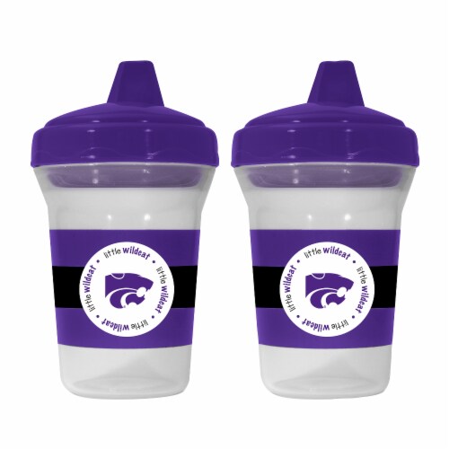 Kansas State Sippy Cup 2 Pack Perspective: front
