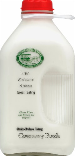 South Mountain Creamery Whole Homogenized Milk Perspective: front