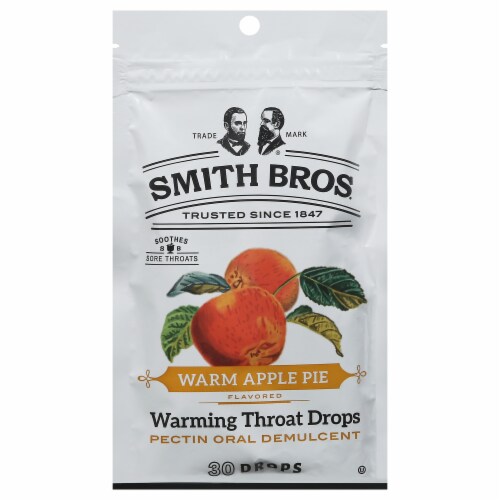 Smith Bros.® Warming Throat Drops Warm Apple Pie Perspective: front
