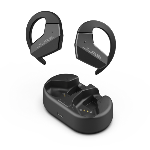 JLab Audio Open Sport JBuds - Black Perspective: front