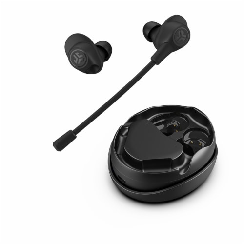 JLab Audio Work Buds True Wireless Earbuds - Black Perspective: front