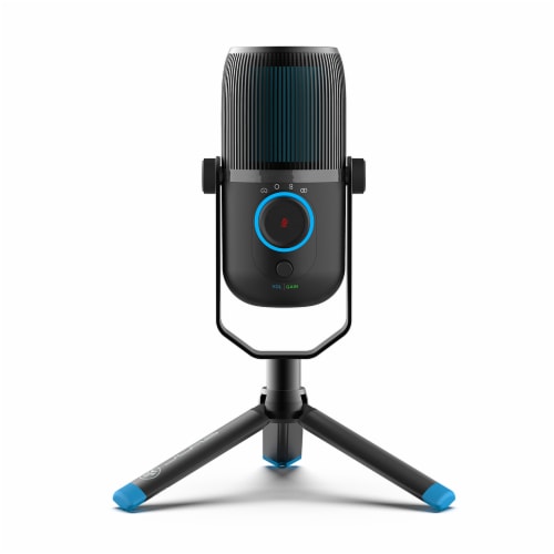 JLab Audio Talk Microphone - Black Perspective: front