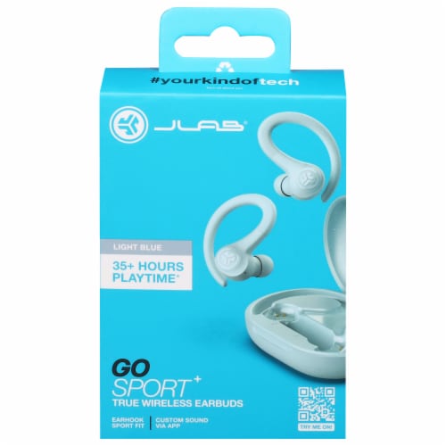 Go Air Sport True Wireless Earbuds - Blue Perspective: front