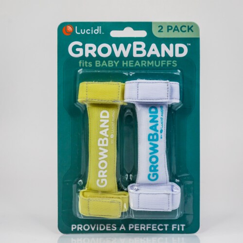 Lucid Audio GrowBand for Baby Hearmuffs Perspective: front