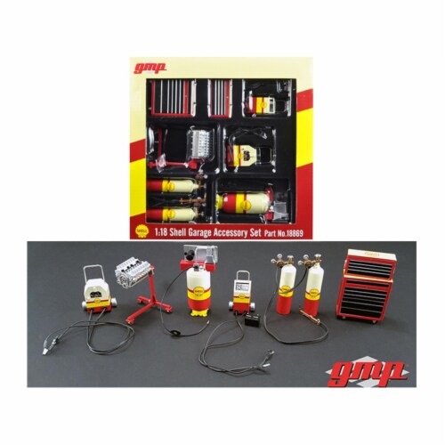 大好き Shop 6pc Tools Jay - 1 GMP, by Diecast 1/18 Oil Shell #1 Set ミニカー