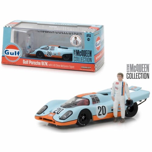 Greenlight 86435 1970 Porsche 917K Gulf No.20 with Steve Greenlight 86435 1970 Porsche 917K Gulf No.20 with Steve