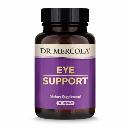 Mercola Eye Support Supplement Capsules Perspective: front