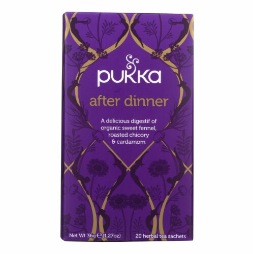 Pukka Herbal Teas Tea Organic After Dinner 20 Bags Case of 6