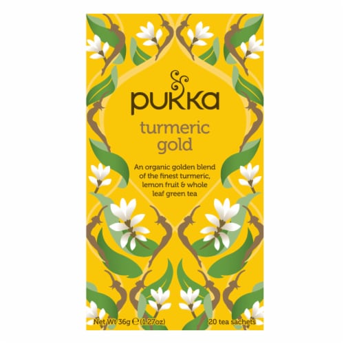 Pukka Tumeric Glow Tea Organic Herbal Tea, 20 ct - Ralphs