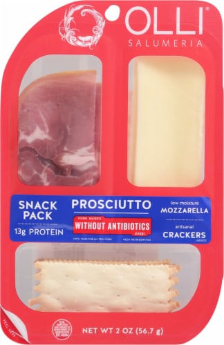 Olli Salumeria® Prosciutto Snack Pack Perspective: front