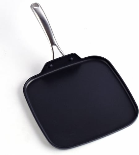 Cooks Standard Nonstick Square Griddle Pan 11 x 11-Inch, Hard Anodized