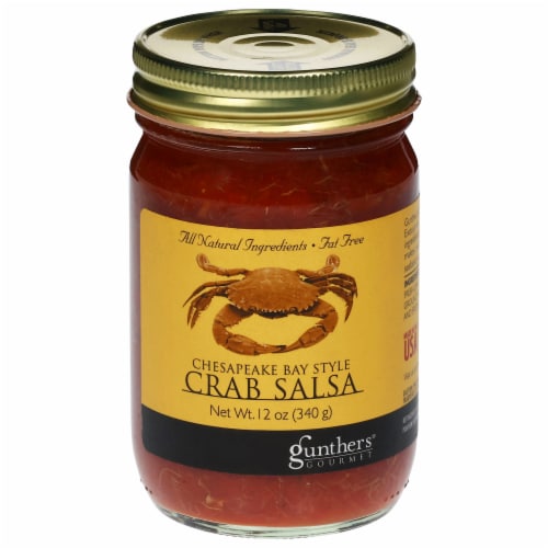 Gunther's Gourmet® ChesapeakeBay Bay Style Crab Salsa Perspective: front