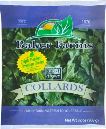 Baker Farms Collard Greens Perspective: front