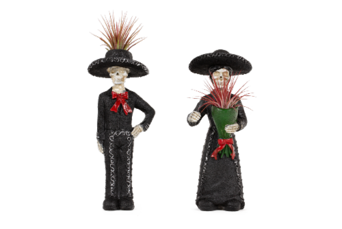 Catrina and Catrin Figure - Assorted Perspective: front