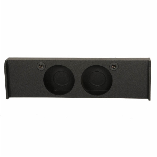 QPower 12 Downfire 2 Hole 2009 2016 F150 Super Crew Subwoofer Box