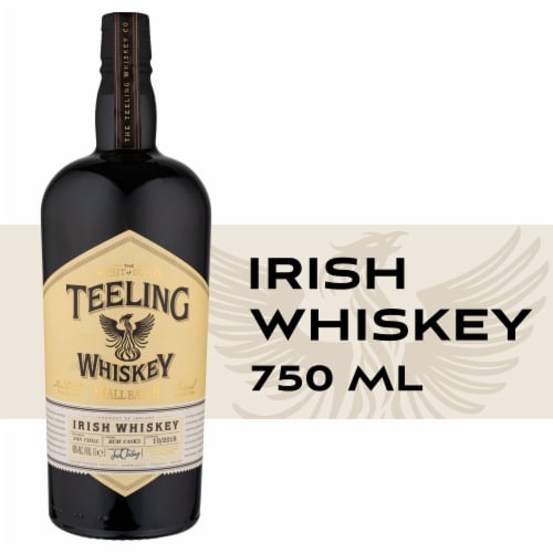 Teeling Whiskey Small Batch Irish Whiskey Perspective: front