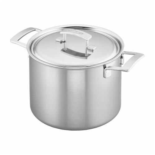 Demeyere Essential 5-ply 8-qt Stainless Steel Stock Pot with Lid, 8-qt -  Kroger