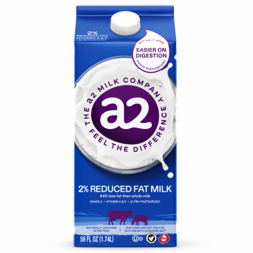 a2 Milk 2% Reduced Fat Milk