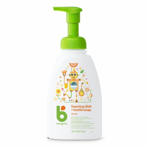 Babyganics® Citrus Foaming Dish & Bottle Soap