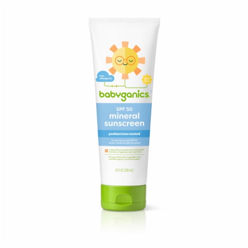 Babyganics Sunscreen Lotion 50 Spf Perspective: front
