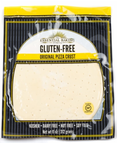 The Essential Baking Company Gluten-Free Original Pizza Crust Perspective: front