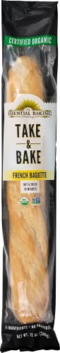The Essential Baking Company Take & Bake French Baguette Perspective: front