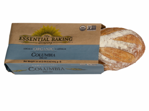 The Essential Baking Company Organic Columbia Rustic White Artisan Bread Perspective: front