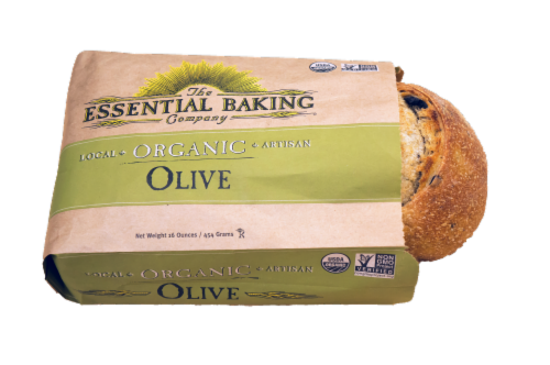 The Essential Baking Company Organic Artisan Olive Perspective: front
