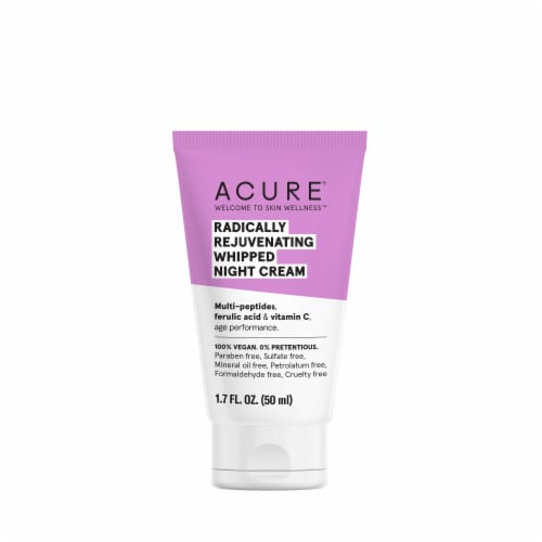 Acure® Radically Rejuvenating Whipped Night Facial Cream Perspective: front