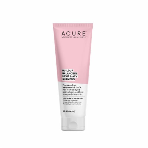 Acure Buildup Balancing Hemp & ACV Shampoo Perspective: front