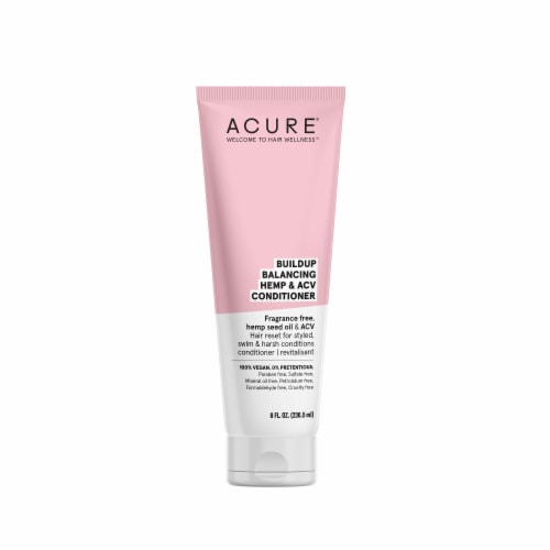 Acure Buildup Balancing Hemp & ACV Conditioner Perspective: front