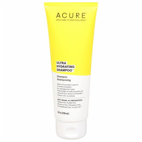 Acure® Argan and Pumpkin Ultra Hydrating Shampoo Perspective: front
