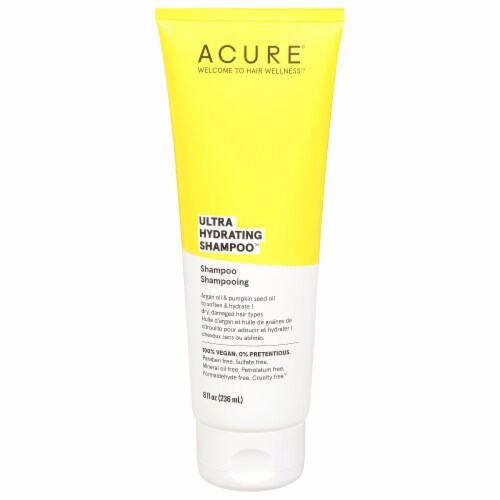 Acure® Argan and Pumpkin Ultra Hydrating Shampoo Perspective: front